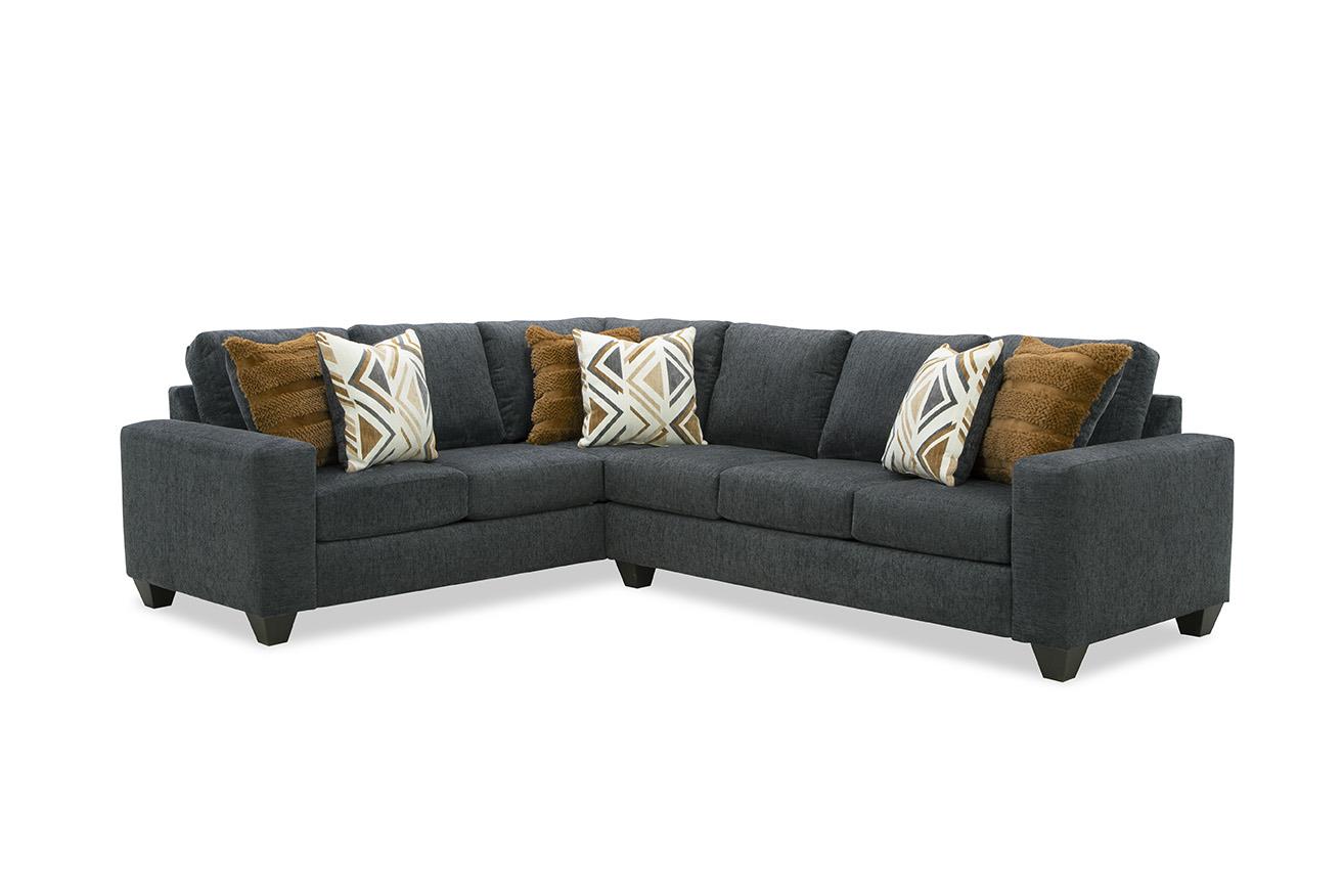 2221 Marquette Smoke 3PC with Ottoman