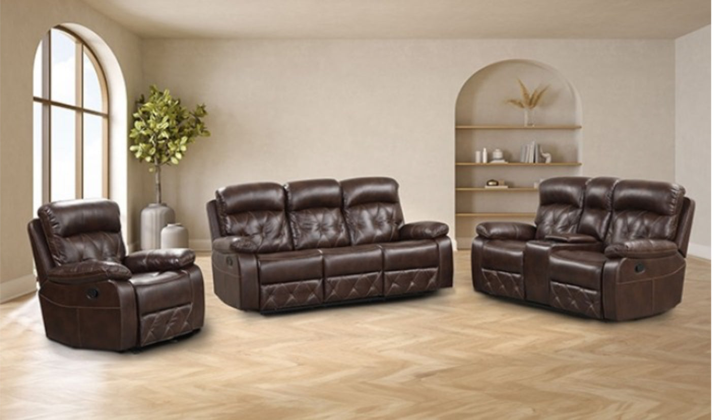 Osias Reclining Living Room Set - NX6004BR