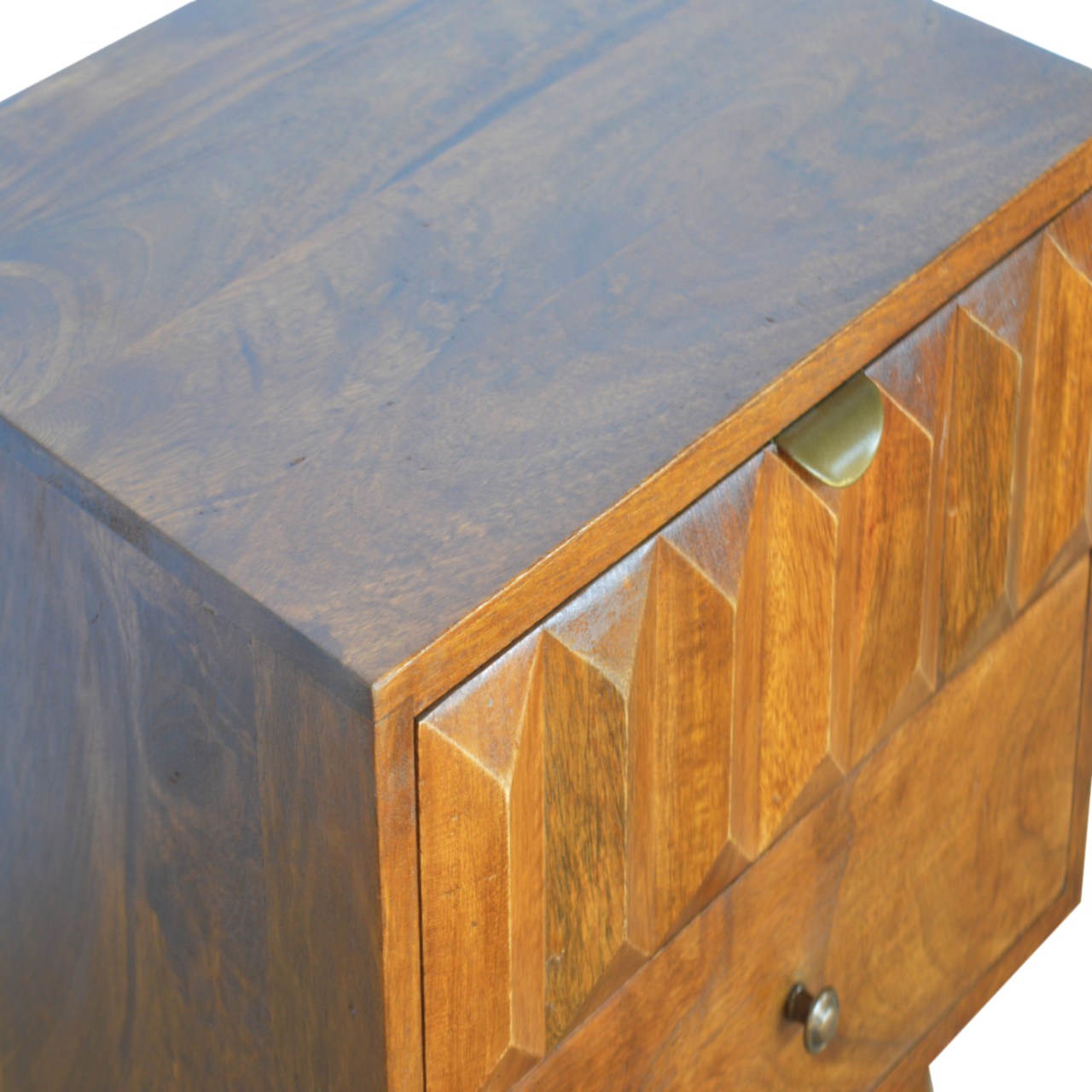 Chestnut Prism Bedside